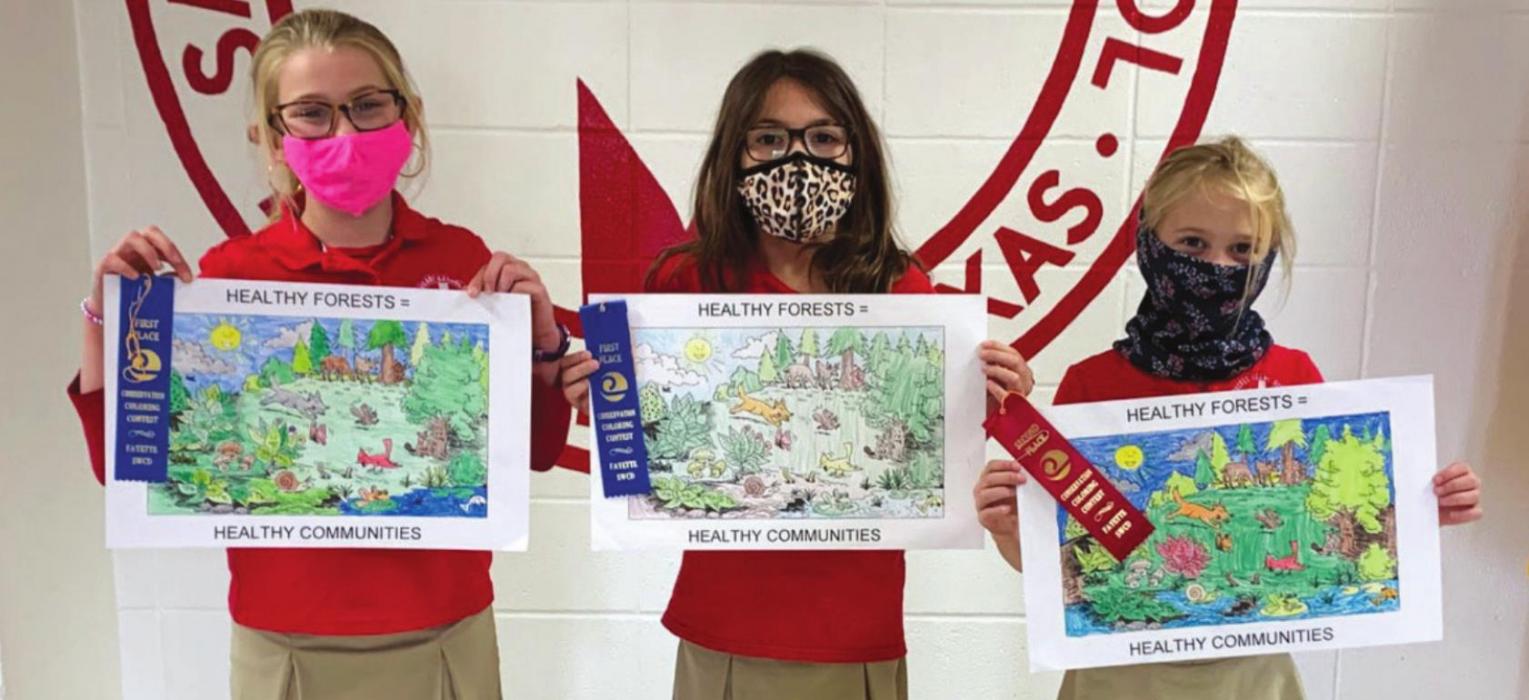 Sacred Heart Catholic School Soil & Water Conservation Contest Winners