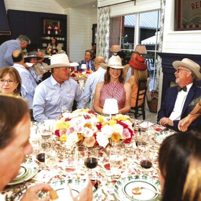 Derby Day Dinner Raises Support for Round Top Family Library