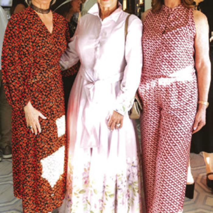 Kathy Young, Kimberly Rolland, and Shanna Schanen (Founder of Round Top Film Festival).