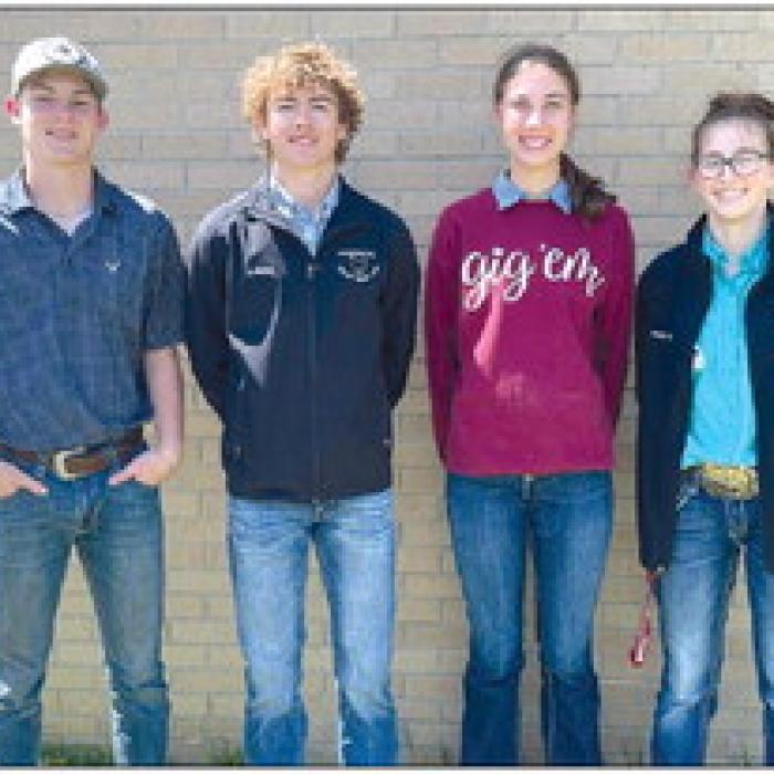The Schulenburg Poultry Judging team is advancing to state and placed 3rd at the Area XI Contest Saturday in College Station. Zane Brenek placed 7th individually, Meredith Magliolo placed 8th individually. Team members include Zane Brenek, Kaz McBride, Meredith Magliolo and CJ Prihoda.