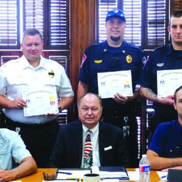EMS Recognized for Hill Country Service