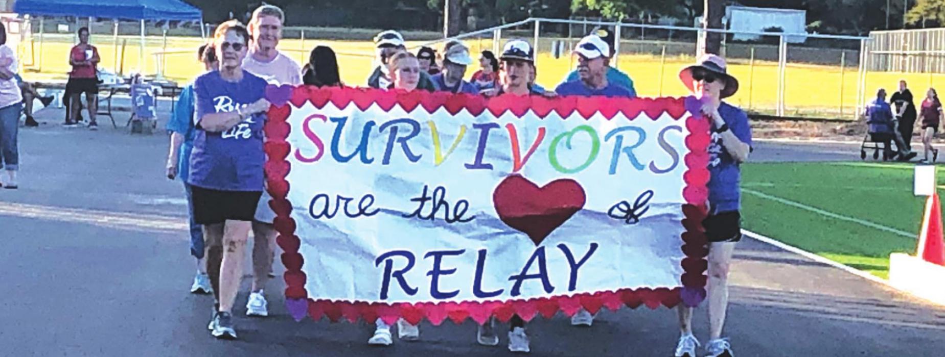 The Relay for Life, held last Saturday at Leopard Stadium, helps raise awareness and money for cancer research. Some 75 local participants helped raise over $30,000 this year.
