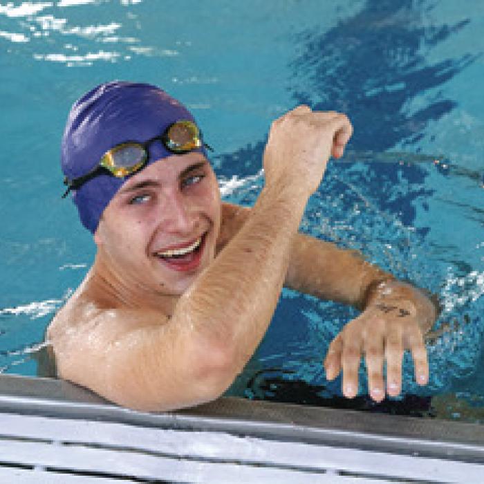 Gavin Cook after his final