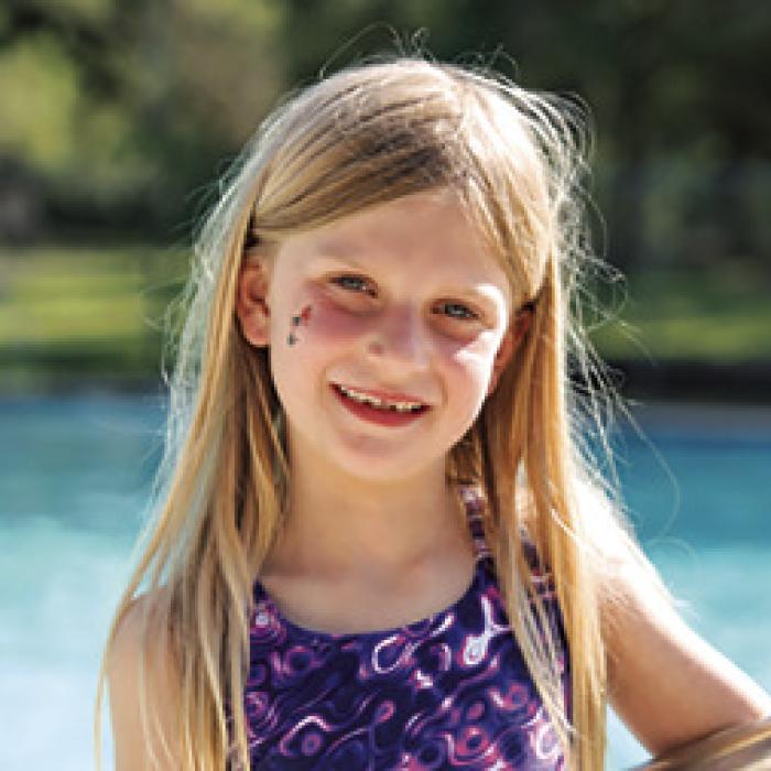 Kam Wolff broke the League race. record for 6 &amp; under freestyle.