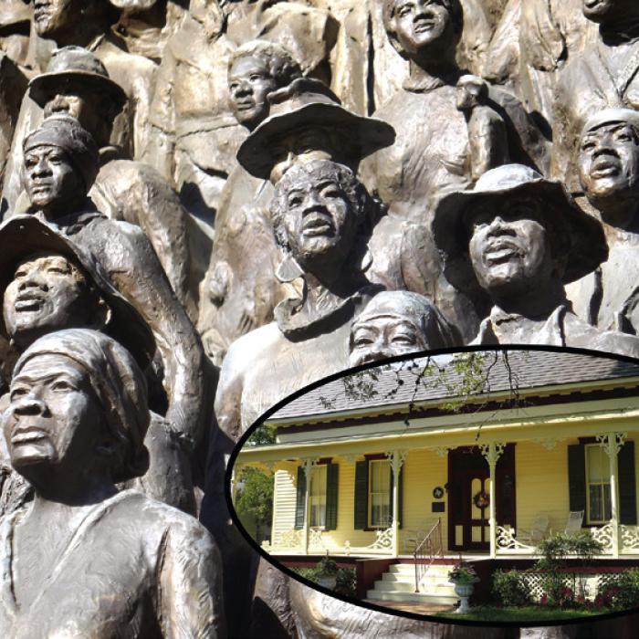 The N.W. Faison House Honors Its African American Connection.