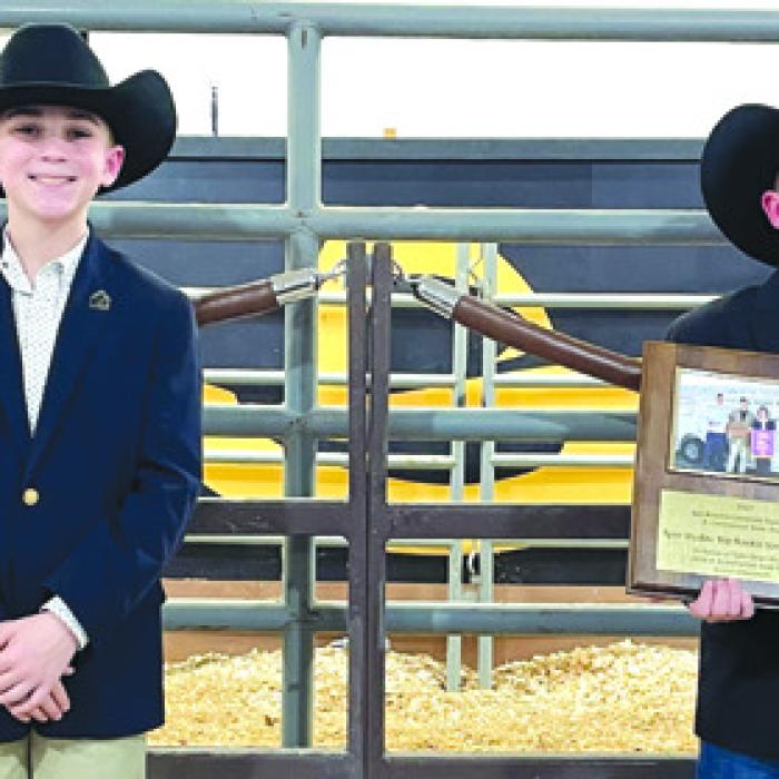 Crockett Guenther and Gage Smrkovsky.