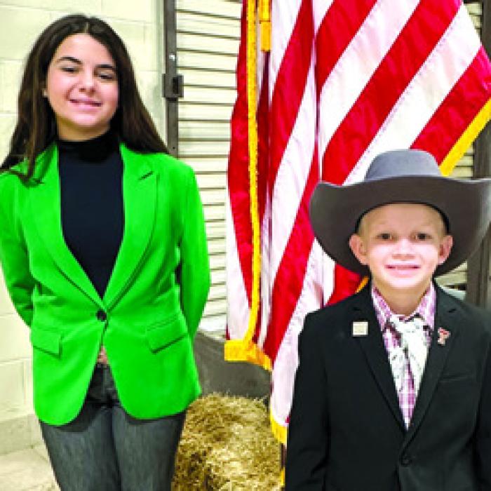 Adalyn Carrales and Joseph Carrales.