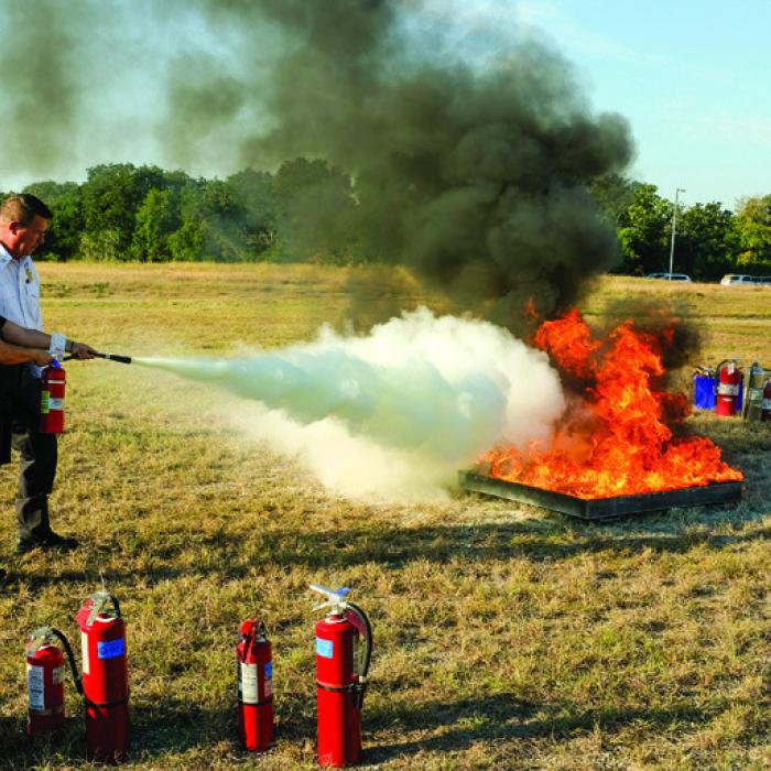 Fire Extinguisher Training Held