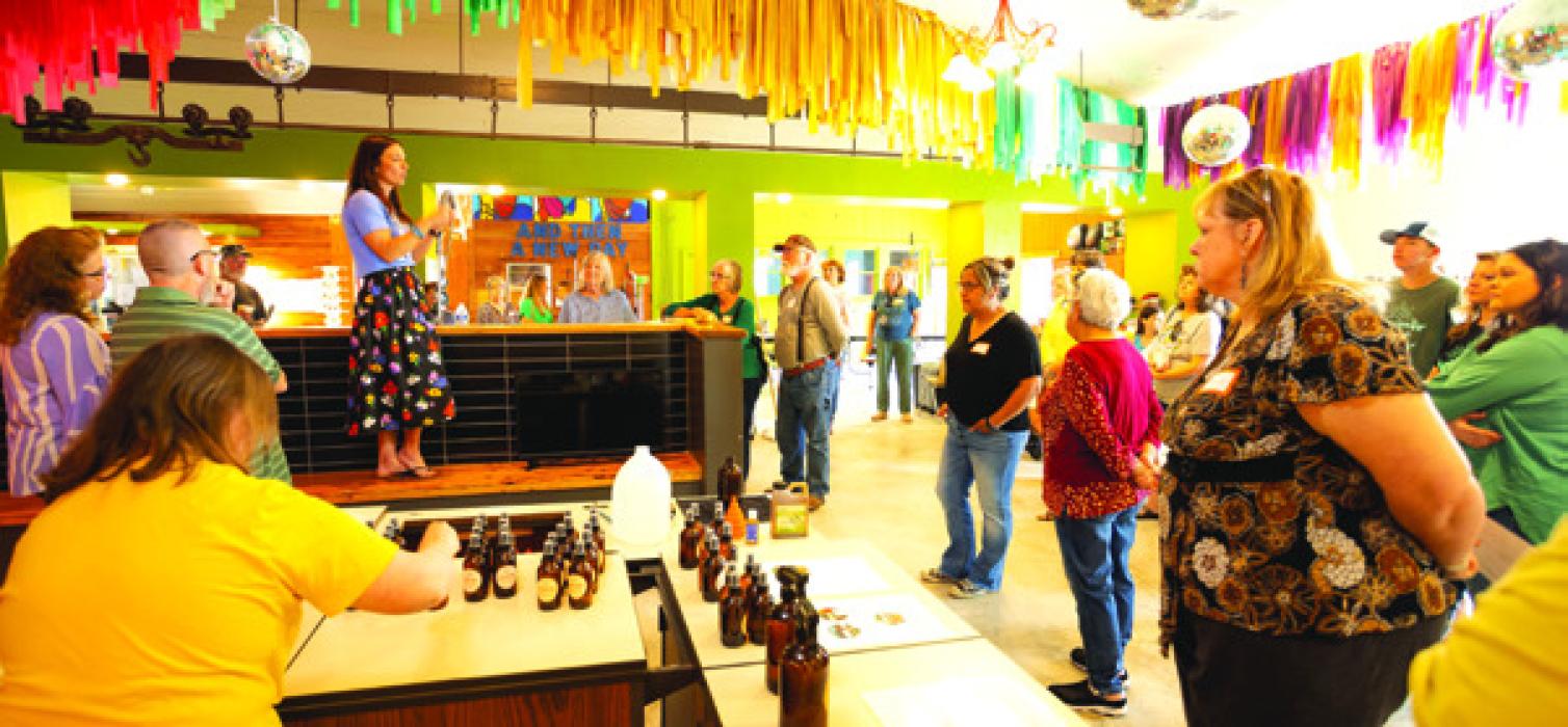 Images from And Then’s grand opening and open house March 23 in Schulenburg.