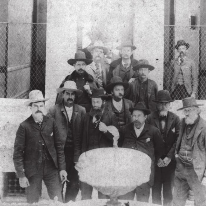 Fayette County Courthouse atrium. Photos Courtesy of Fayette Library and Archives