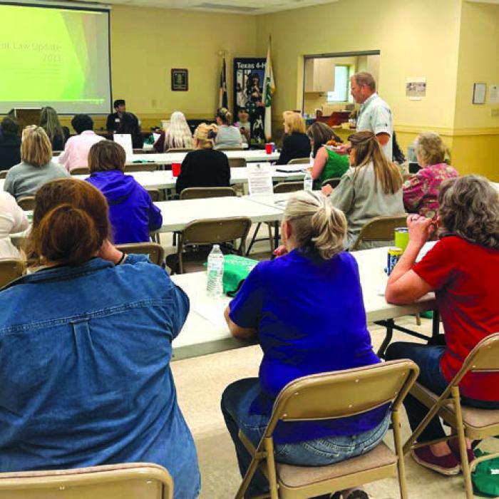 The La Grange Area Chamber of Commerce held its 2nd quarter Lunch and Learn on June 6. Attendees gained substantial information and knowledge about state and federal employment laws, an introduction to creating an effective policy and handling unemployment claims and appeals from representatives from Texas Workforce Commission.