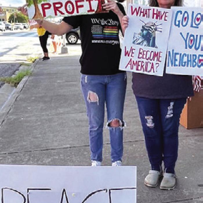 LG Courthouse Square Remains a Popular Place for Protests