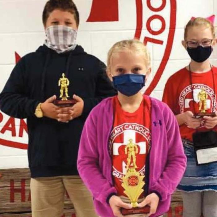 Sacred Heart Catholic School Fire Poster Winners