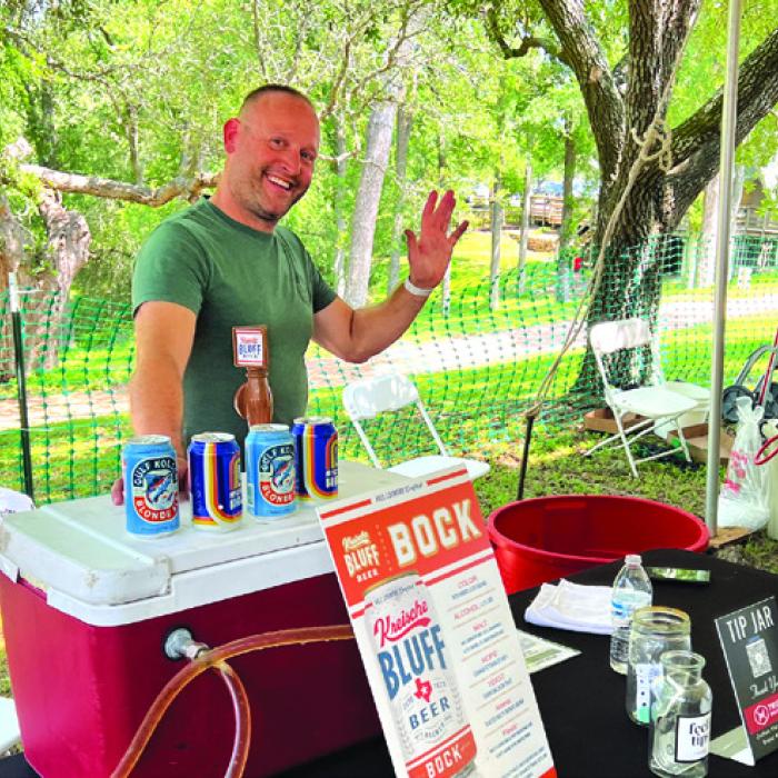The Texas History on Tap beer garden allows ticketholders to meet the teams behind their favorite breweries while sampling their unique offerings.