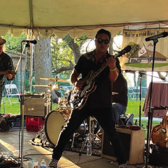 Guests can dance the day away in the beer garden with live music courtesy of Texas favorites, the Round Top Brass Band and The Georges.
