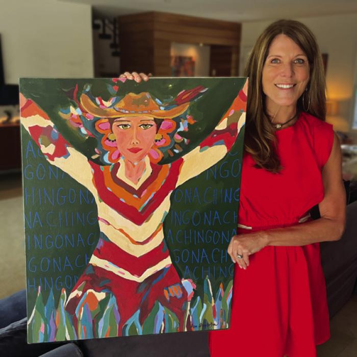 Ana Stapleton Artist Talk at Red & White Gallery Sunday