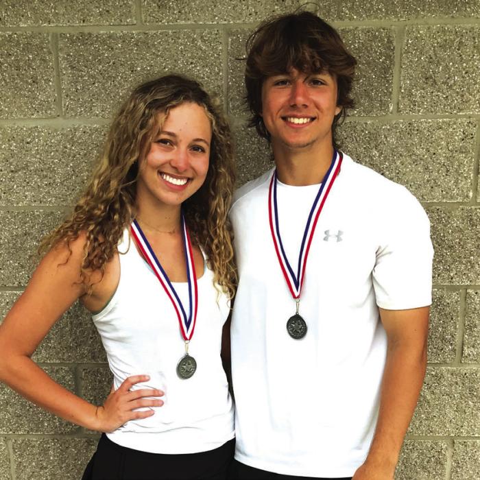 Youens/Supak Advance To Regionals in Tennis
