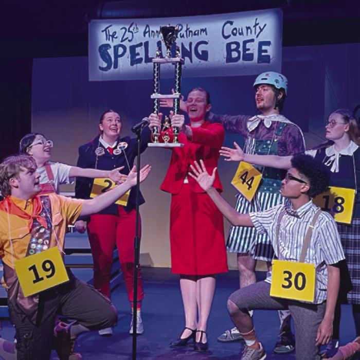The Blinn College-Brenham Campus production of “Romeo and Juliet” and the Blinn-Bryan Theatre Troupe production of “The 25th Annual Putnam County Spelling Bee.”