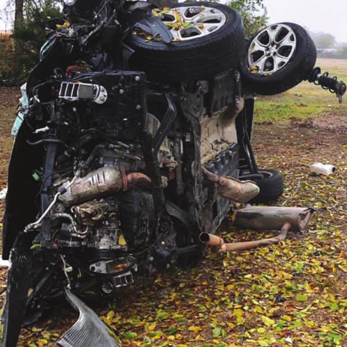 La Grange Woman Injured in Wreck
