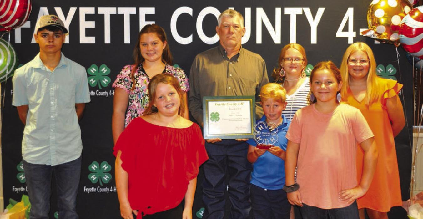 Fayette County 4-H Annual Awards Banquet Held Aug. 6