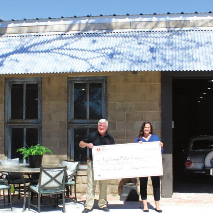 La Grange Motor Company Gets Facade Grant