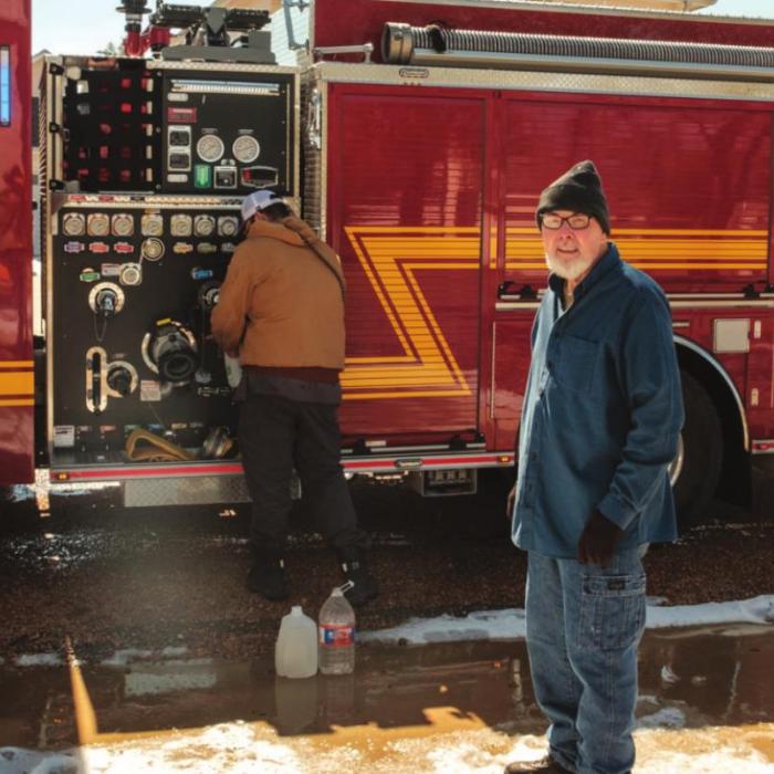 Bill Lee, a resident of The View subdivision