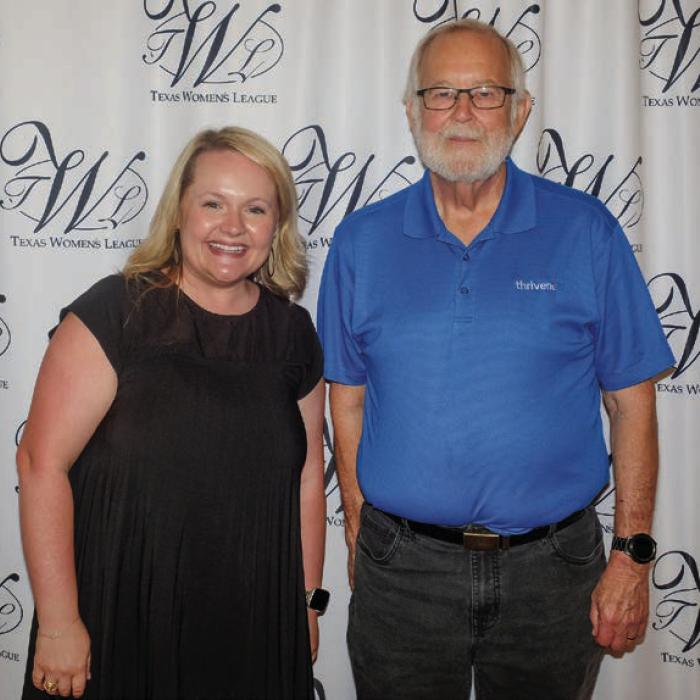 Court Appointed Special Advocates of Bastrop, Fayette and Lee Counties received a $3,000 grant. Accepting the award was Phil Oestreich (right). Presenter was Randi Willis (left).