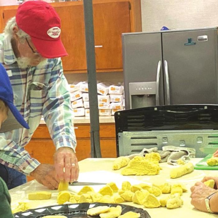 Hostyn Holiday Noodle Making