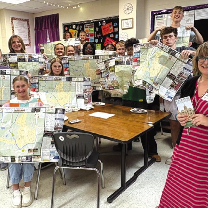 Leo Club Hears From La Grange Chamber
