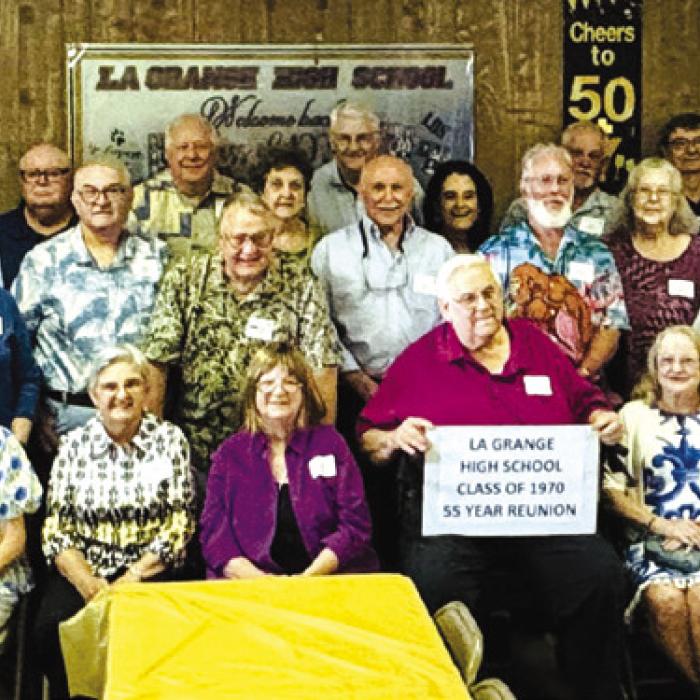 La Grange High School Class of 1970 Holds 55th Reunion