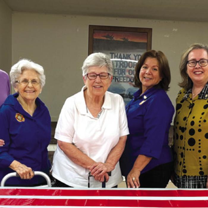 VFW Post No. 5254 Auxiliary Installs Offi cers