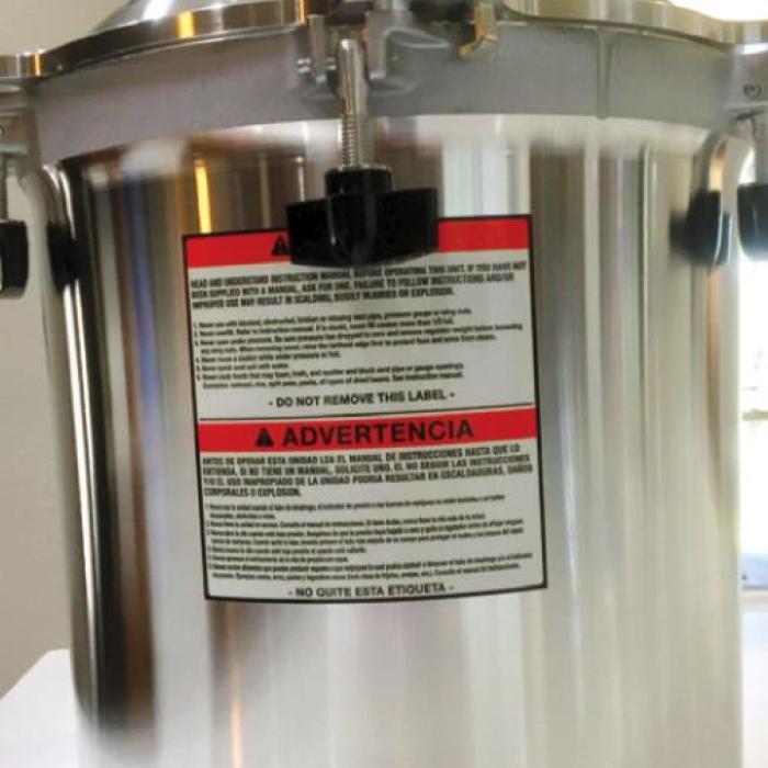 The long-awaited pressure canner.
