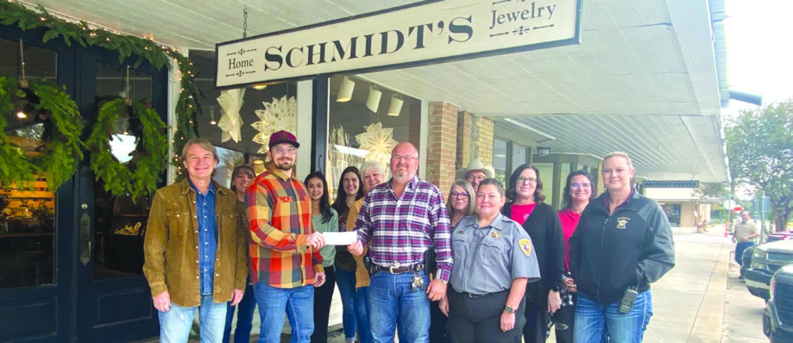 Schmidt’s Donates to Deputy Santa