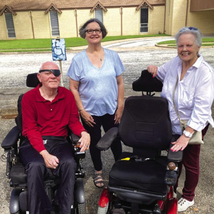 Wheelchair Donation From an Old Friend