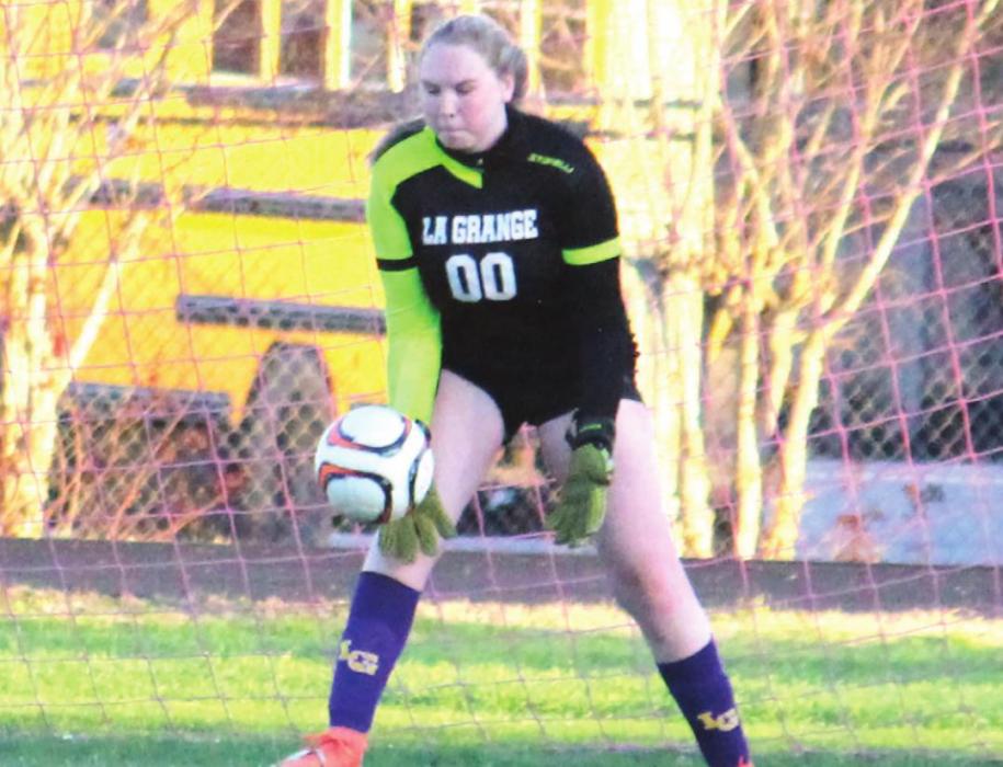 Goalie Harper Westall and the Lady Leps kept Sealy off the scoreboard Friday.