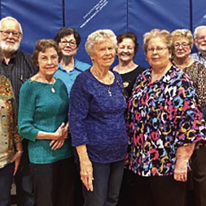 Pictured above are the board members of the La Grange Senior Citizen Activity Center. Front row: Helen Oestreich, Mary Vasek, Doris Lidiak, Liz Tannler and Jeanette Huelsebusch Back row: Judy Zuhn, Phil Oestreich, Janet Moerbe, Marilyn Strmiska, Gloria Raschke, Larry Jackson, and Janet Rangel.