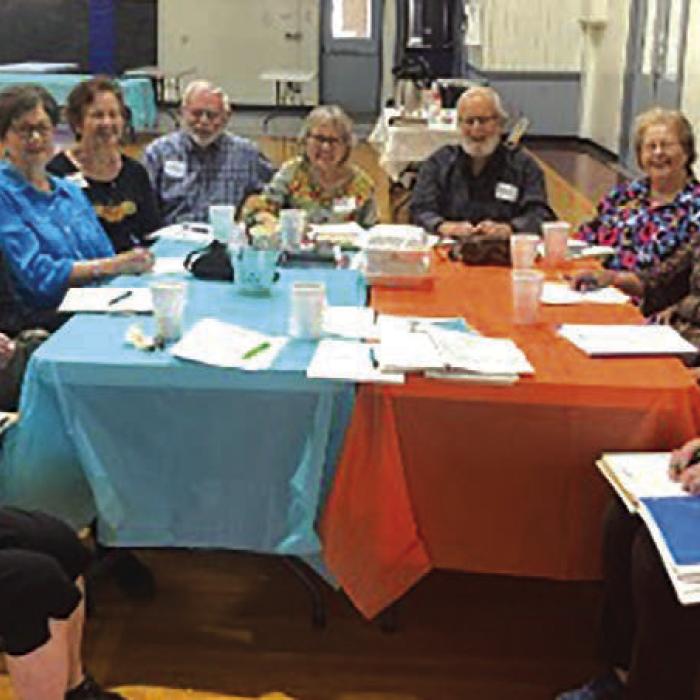 Pictured above are the board members of the La Grange Senior Citizen Activity Center, Inc. at their board meeting following the general Fall Meeting/Luncheon held last Thursday, Nov. 14. They are busy planning the next meeting/luncheon to be held on April 3 and a trip to the Bob Bullock Museum on Sunday, May 4.