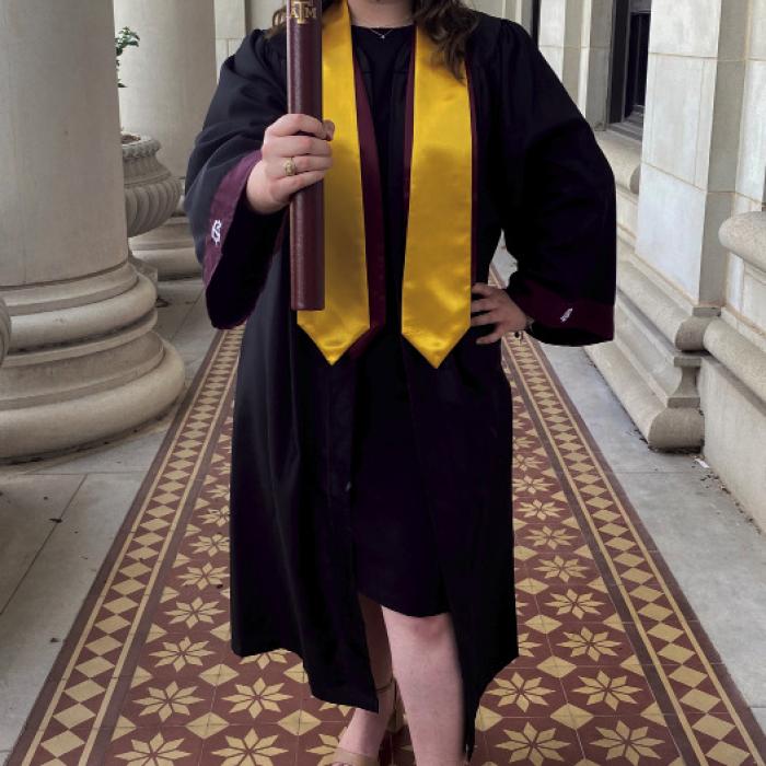 Urban Graduates With Honors from A&M