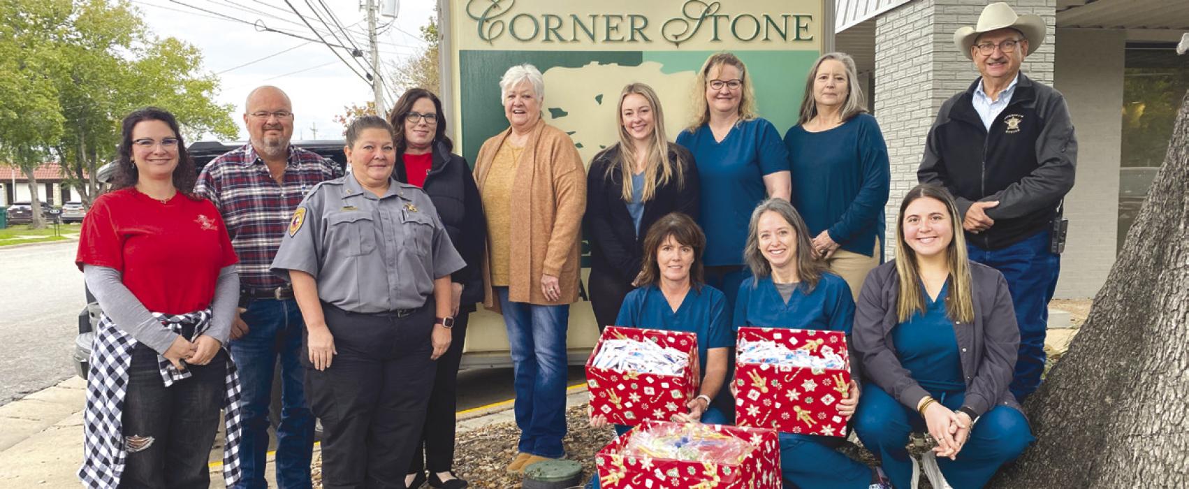 CornerStone Dental Donates to Deputy Santa