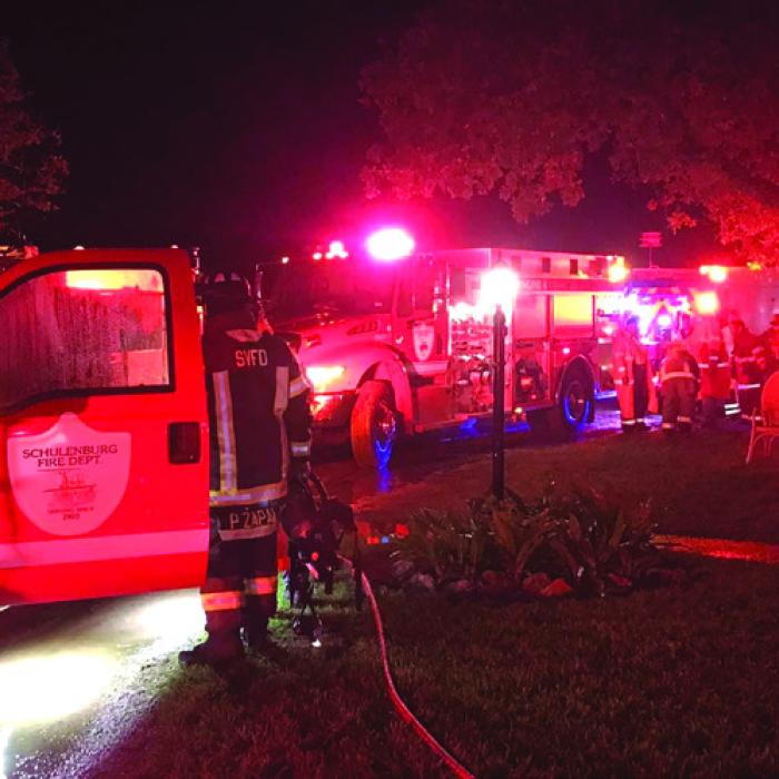 Quick Thinking Saves Home Amidst Fire