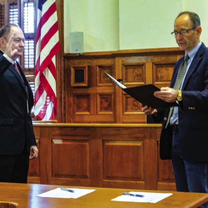 Ten County Officials Take Oath Of Office on New Year’s Morning
