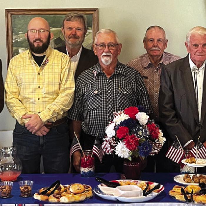 Holy Cross Church in Warda honored Veterans at Sundays service.