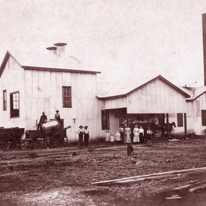 This unidentified cotton gin is believed to have been located in Fayette County. Please contact the Fayette Heritage Museum &amp; Archives at (979) 968-3765 and ask for Rox Ann or email archives@cityoflg.com if you recognize it.