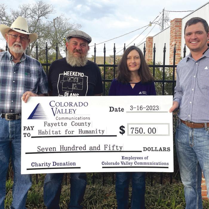 CVC Donates to Habitat for Humanity