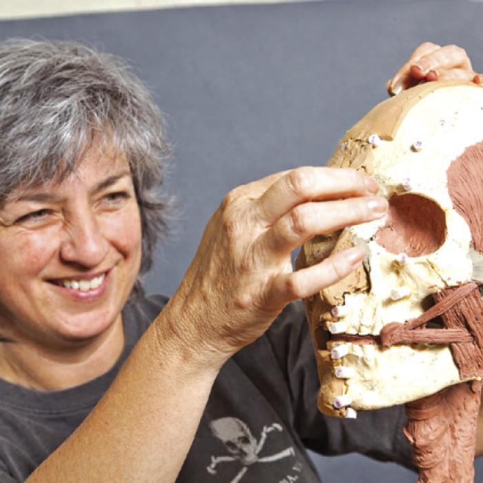 Forensic Sculptor, Amanda Danning.