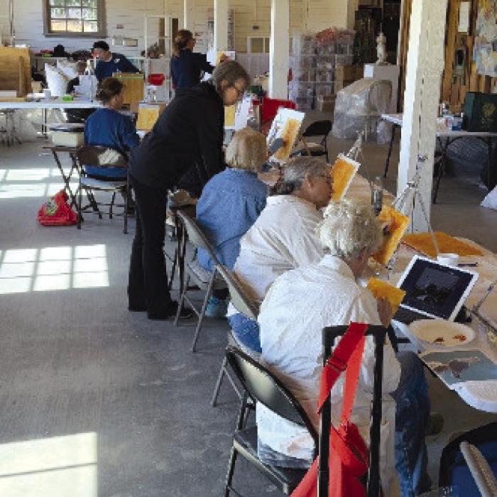Studio Texas workshop at The Compound.