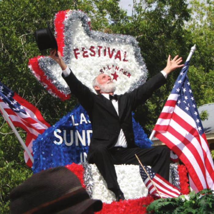 Round Top’s Independence Day Parade is always very patriotic. As of now, the parade will happen this year, but with possible changes to the usual format. Record file photo