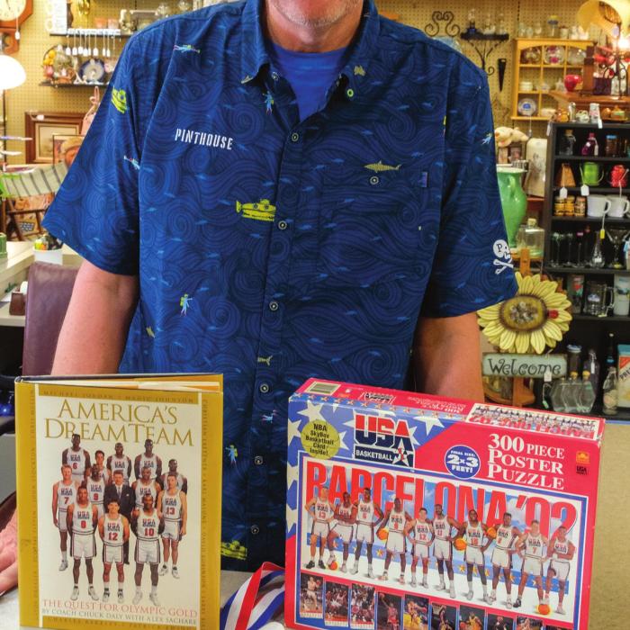 Olympic Memorabilia On Display in La Grange