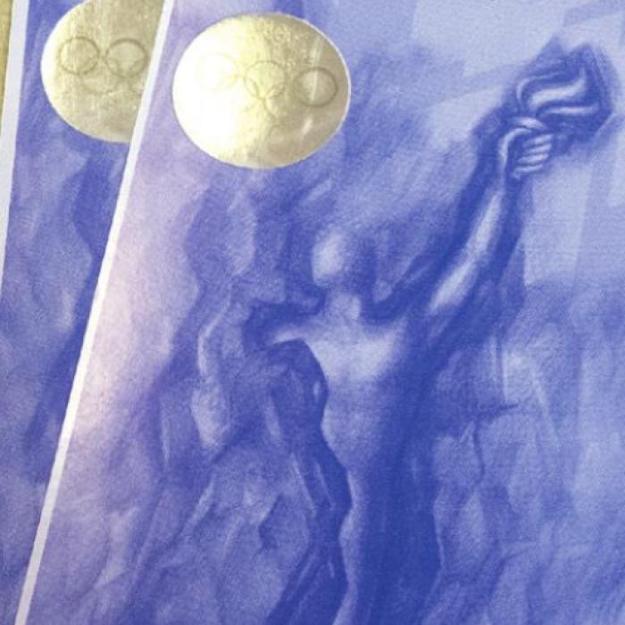 Olympic Memorabilia On Display in La Grange