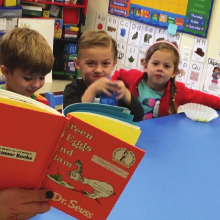 Dr. Seuss’ Birthday Celebrated at St. James Episcopal Preschool in La Grange